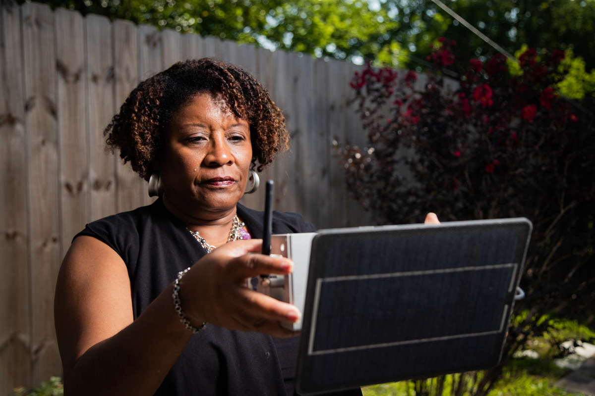Bridgette Murray, founder of Achieving Community Tasks Successfully, a nonprofit group that works on environmental and social justice.