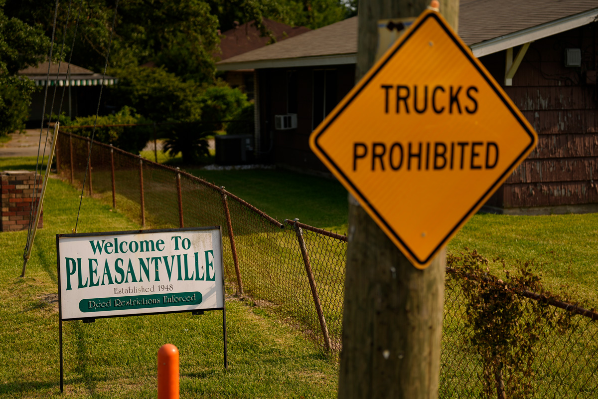 A street in the Pleasantville neighborhood of Houston. 