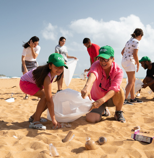 Puerto Rico beach cleanup