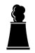 black smokestack