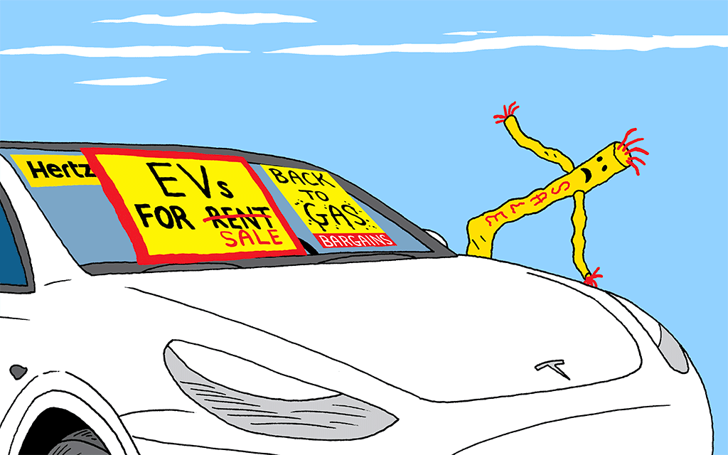 Illustration by Peter Arkle