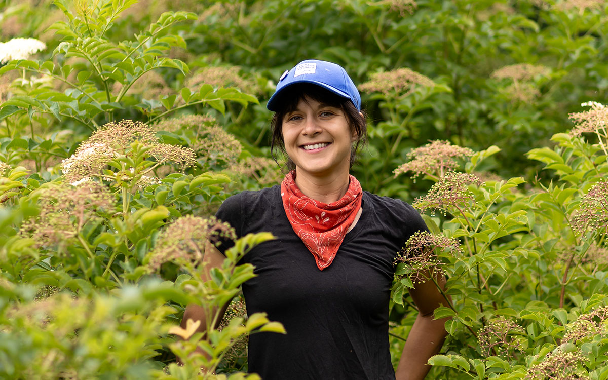 Abby Ferla of Foxtrot Farms. | Photo by Stephanie Craig