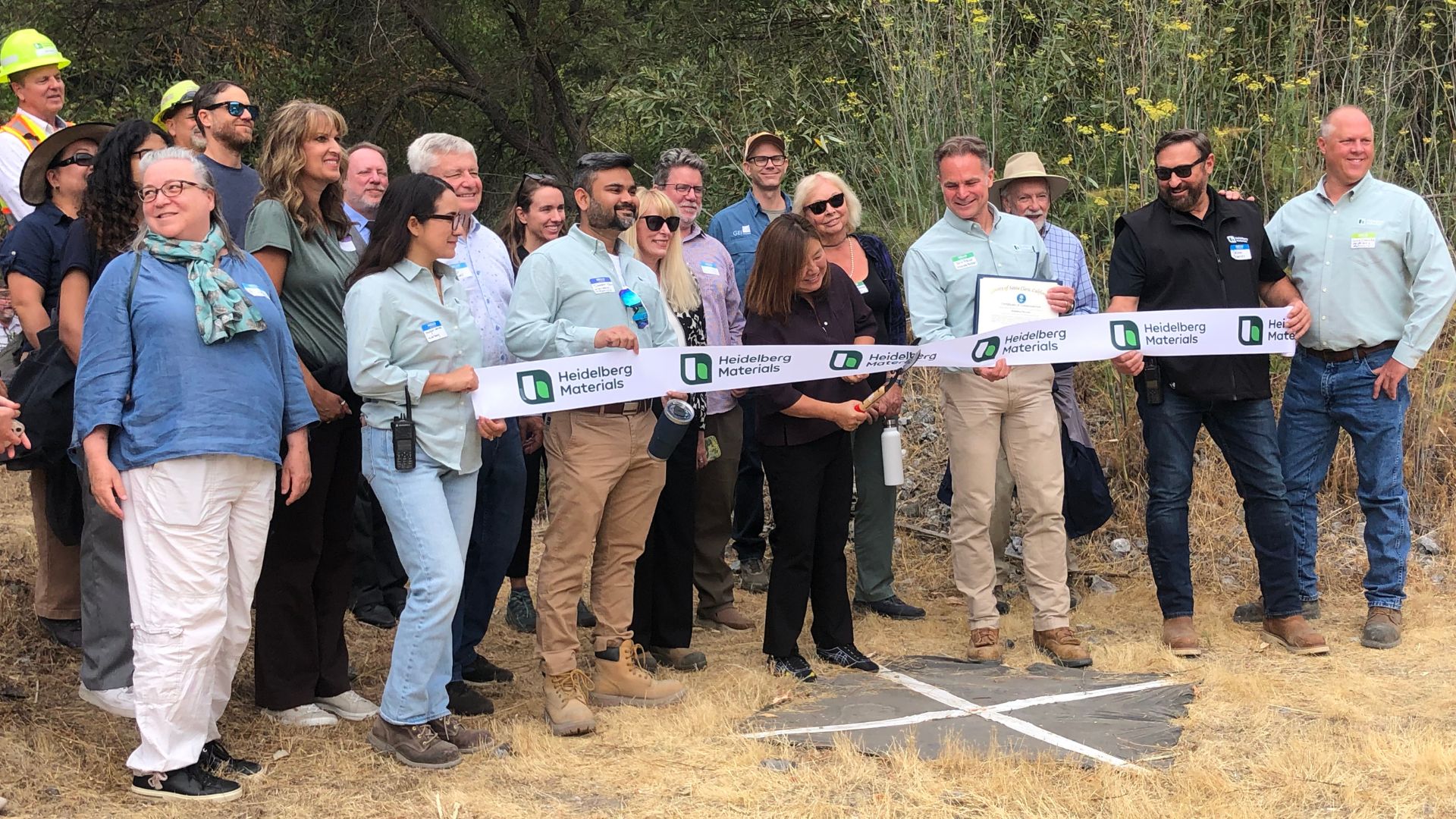 Permanent Creek Ribbon Cutting