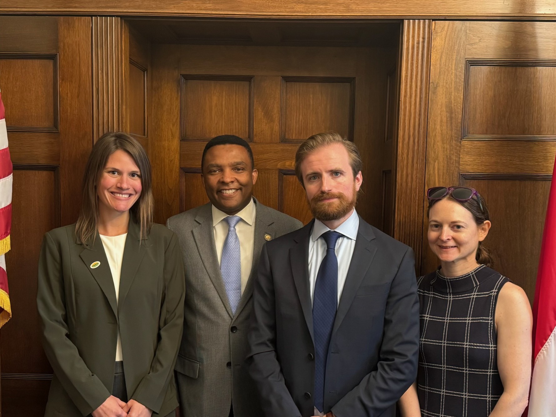 Participants at a public lands lobby day