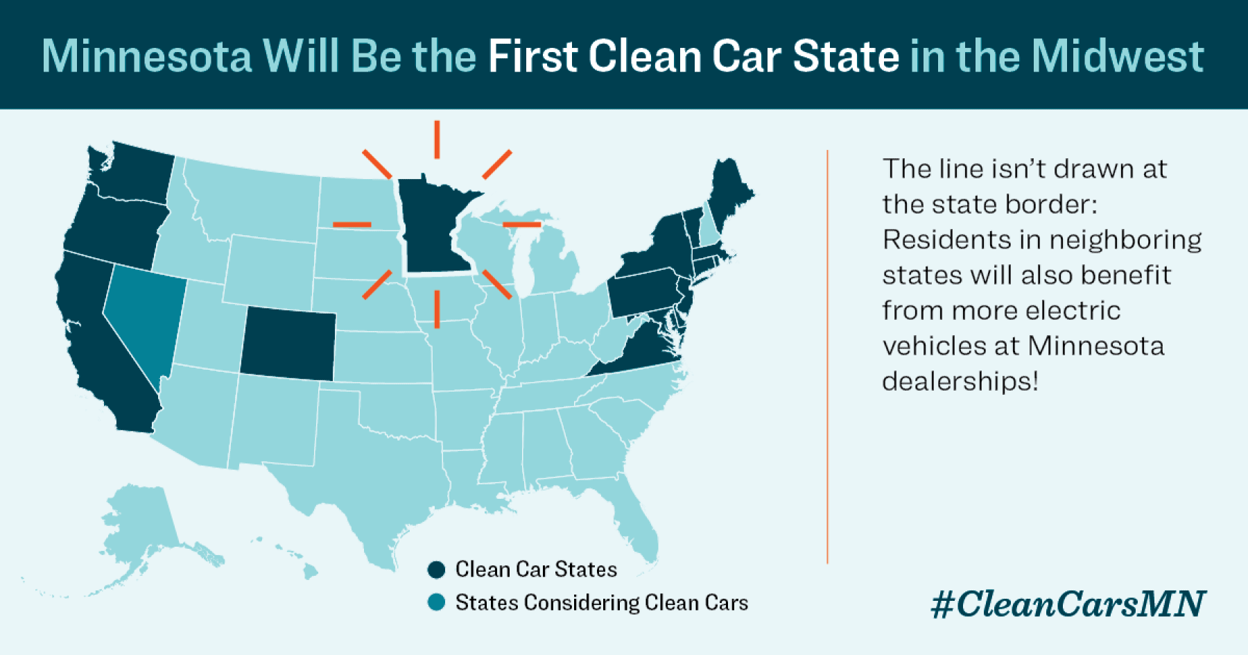 infographic: Minnesota Will Be the First Clean Car State in the Midwest