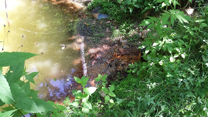 Toxic well water due to coal