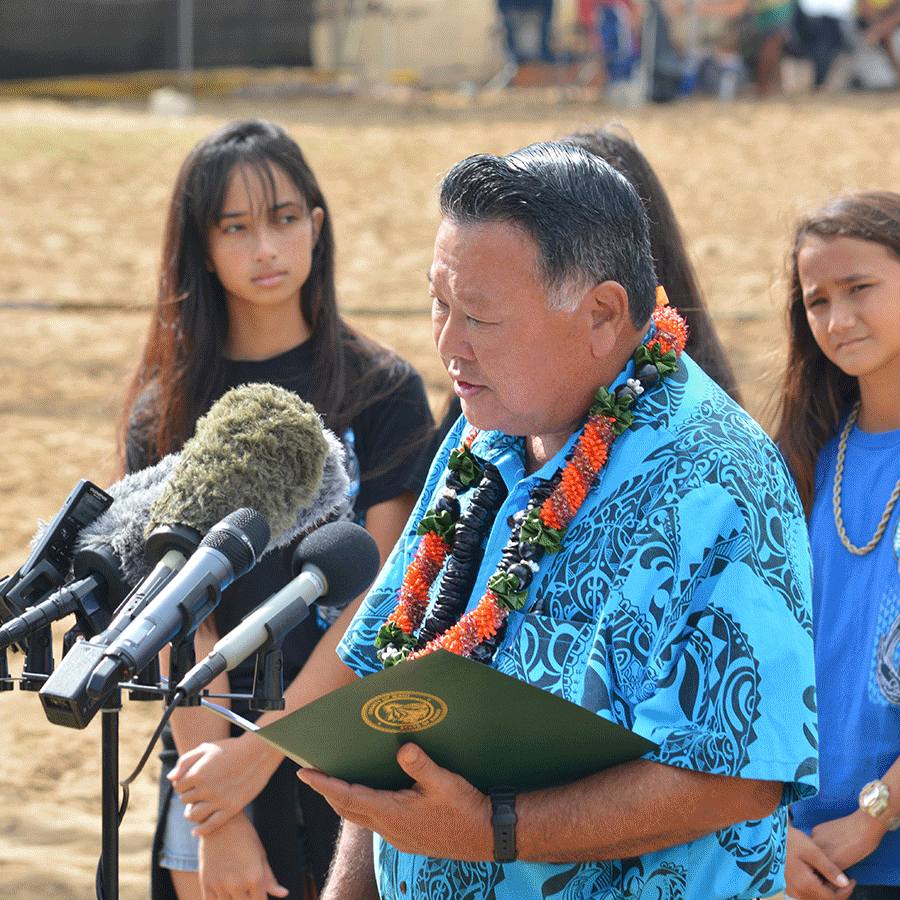 Hawai'i Mayors #ReadyFor100 GIF