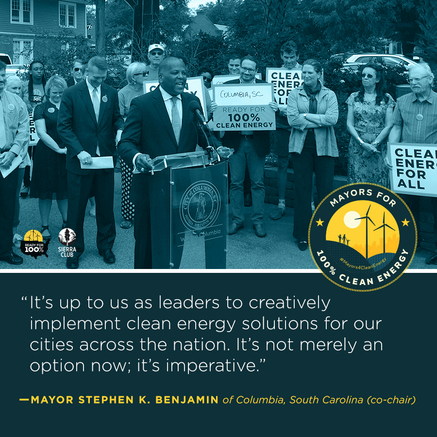 Mayors For 100% Clean Energy GIF