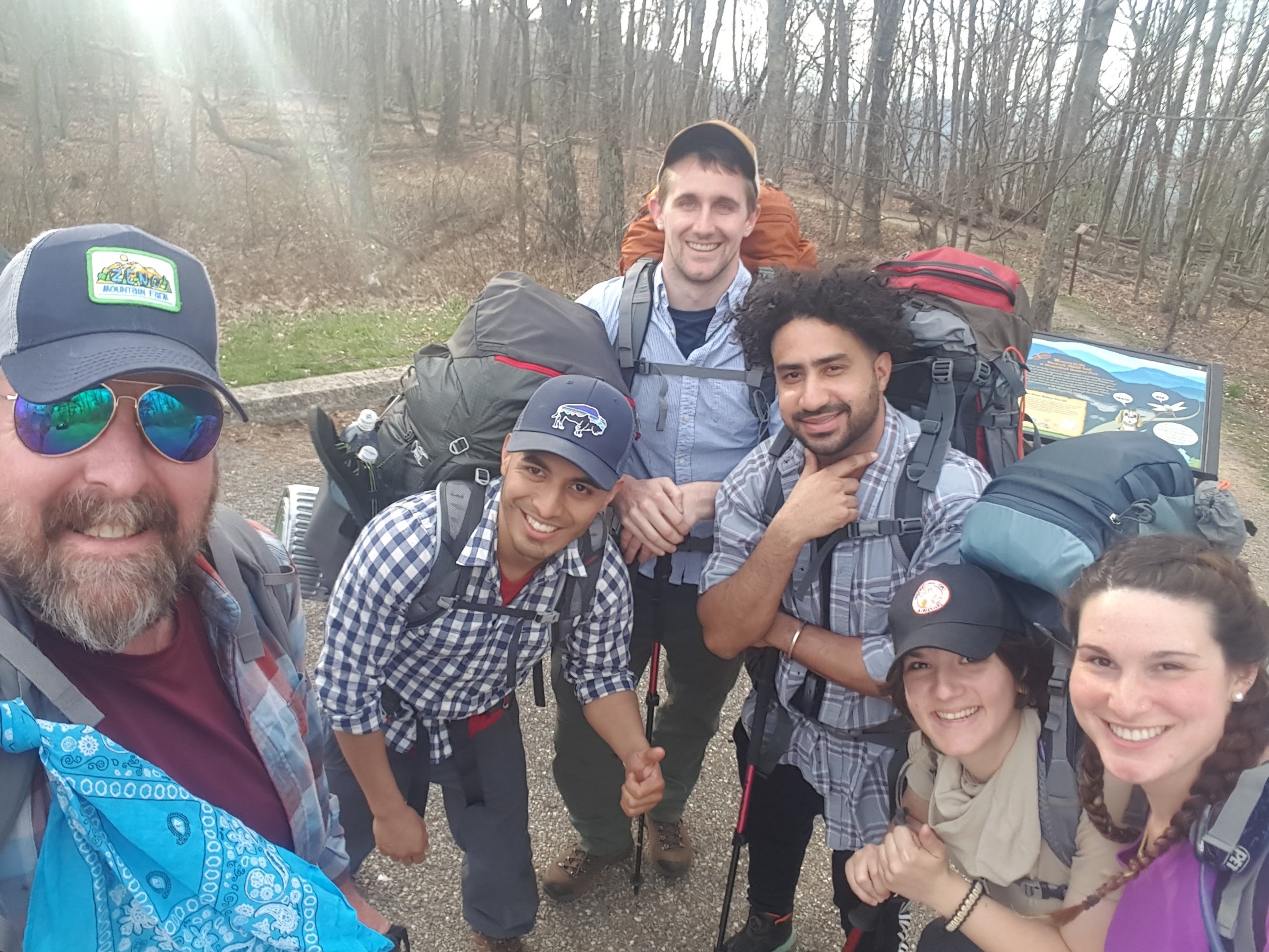 Hiking in Shenandoah National Park