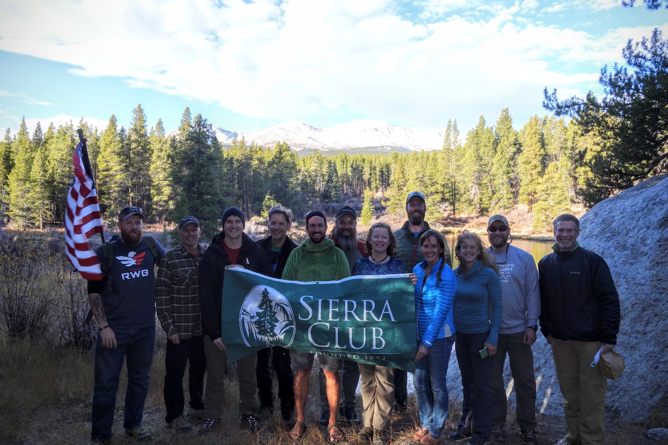 Outings Leader Training in Colorado, photo courtesy of Rob Vessels