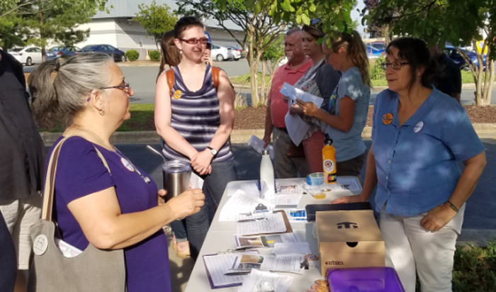 Mountain Valley Pipeline open house in Alamance County, NC
