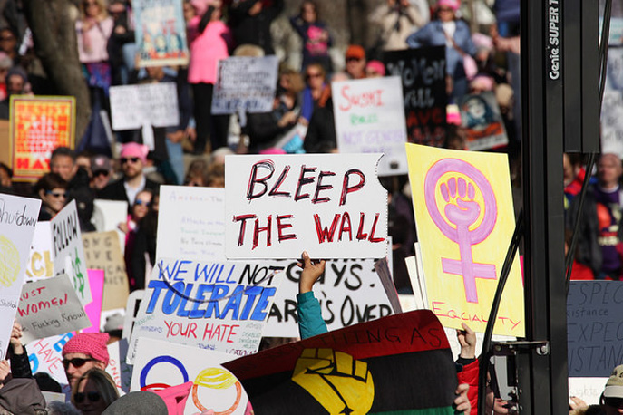 2018 Women's March on Washington (photo by Javier Sierra)