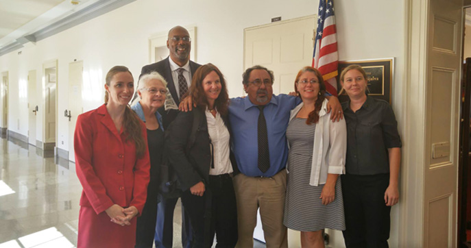 Borderlands team delegation in Washington, D.C.