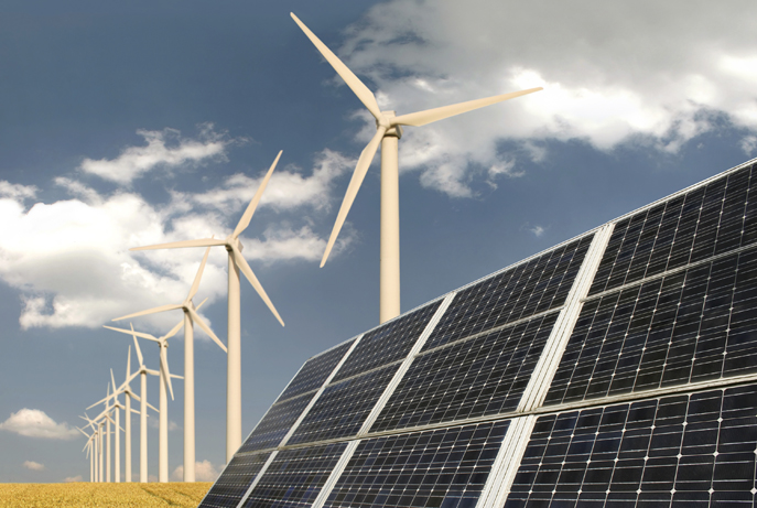 Solar and wind power