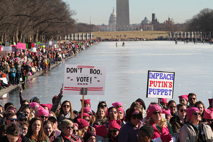 2018 Women's March on Washington (photo by Javier Sierra)
