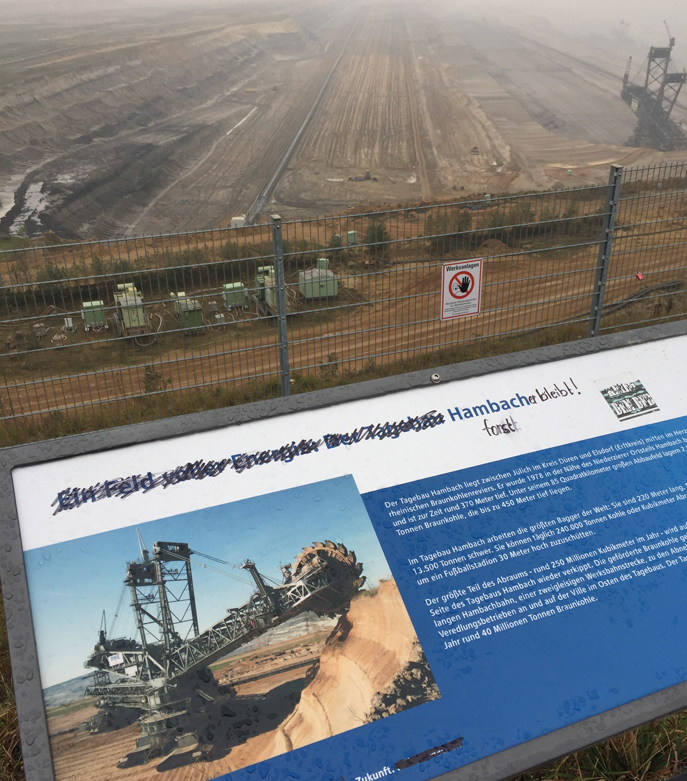 Hambach coal surface mine