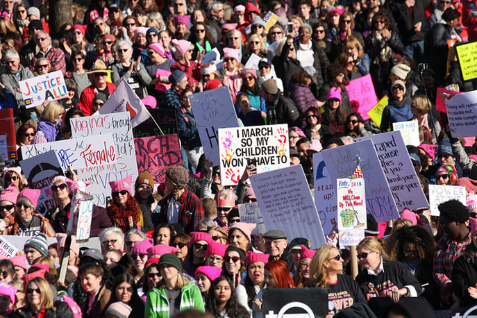2018 Women's March on Washington (photo by Javier Sierra)