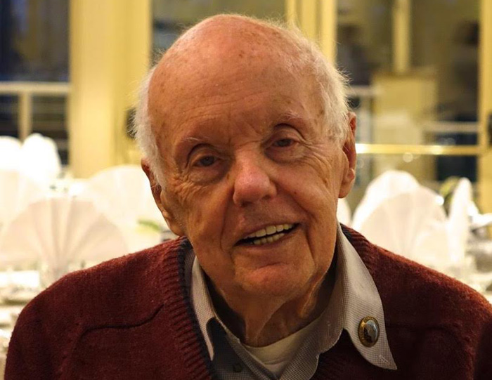 John Robinson at the Sierra Peaks Banquet in 2015