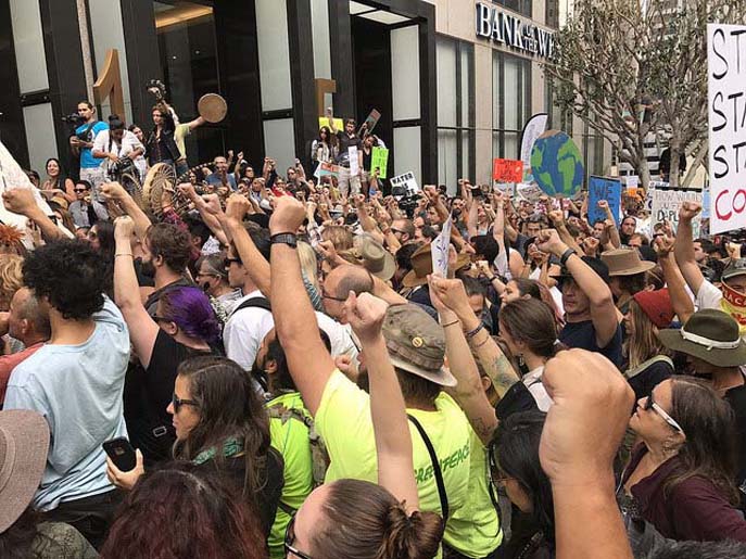 #NoDAPL rally in Los Angeles