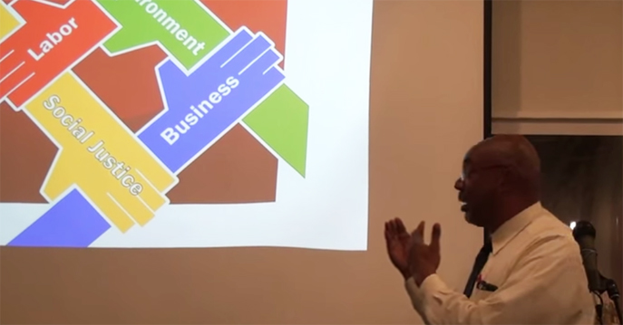 Aaron Mair at NYC Coal Forum