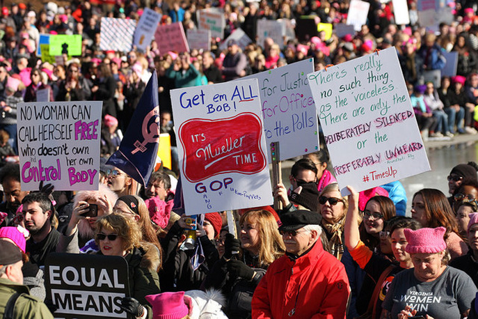 2018 Women's March on Washington (photo by Javier Sierra)