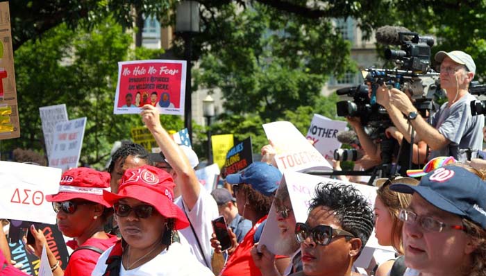 Keep Families Together rally DC