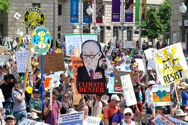 People's Climate March - April 29, 2017 (photo by Javier Sierra)