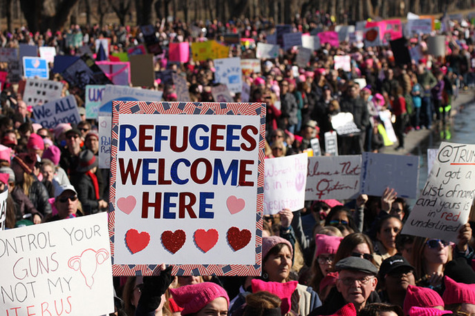 2018 Women's March on Washington (photo by Javier Sierra)