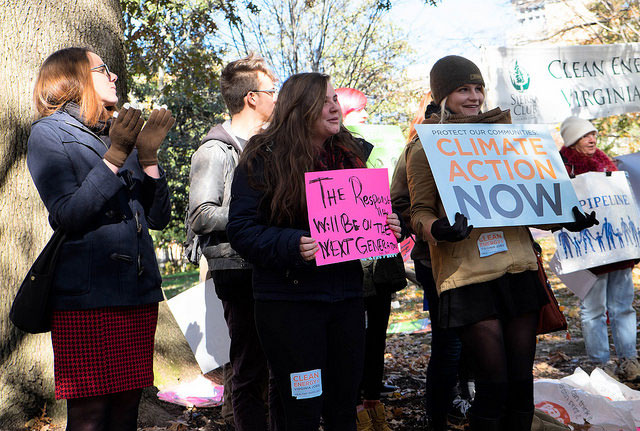 Richmond clean energy rally