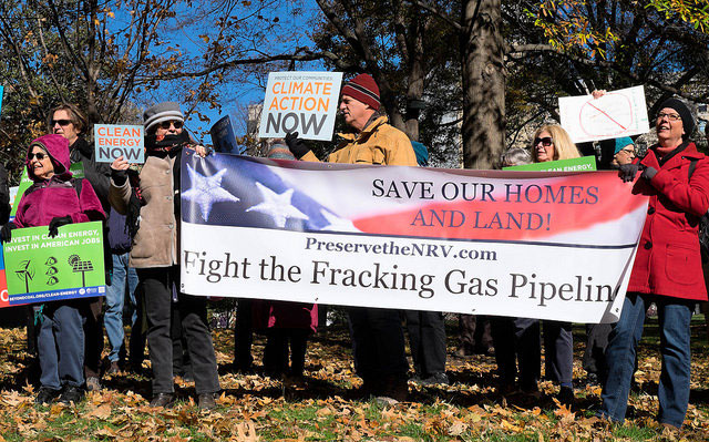 Clean-energy ralliers in Richmond