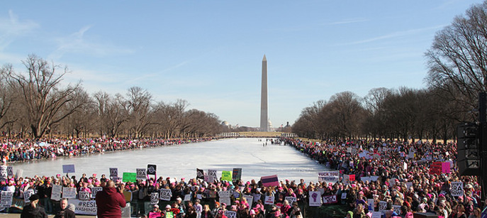 2018 Women's March on Washington (photo by Javier Sierra)