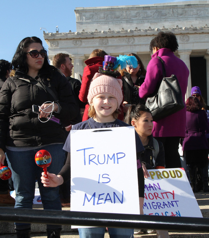 2018 Women's March on Washington (photo by Javier Sierra)