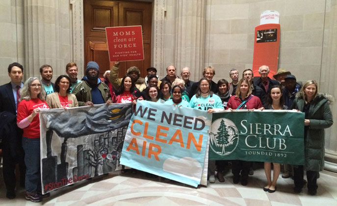 Washington, D.C., smog hearing