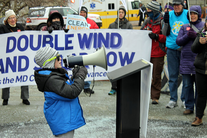 Young clean-energy activist