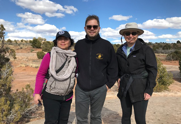 Susana Reyes, Rep. Ruben Gallego, Loren Blackford at Bears Ears