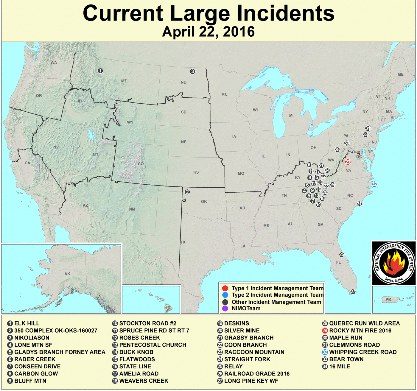 fire map