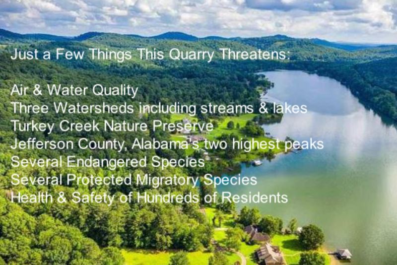 The potential Clay Quarry Threatens many things
