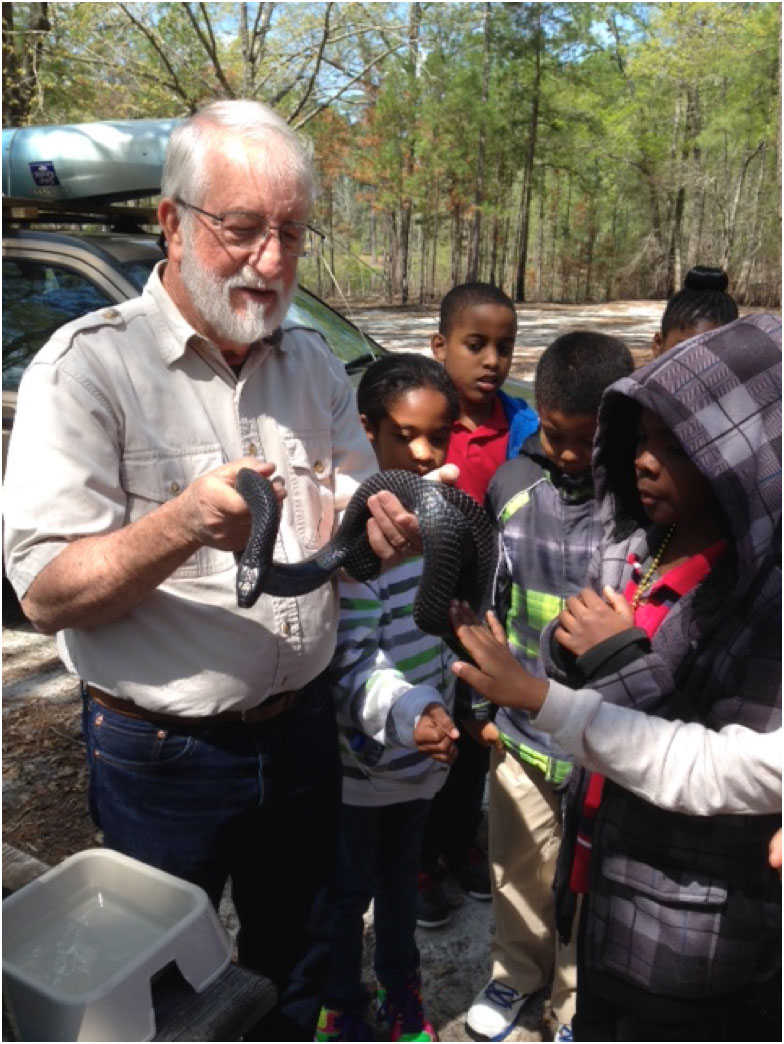 Dr. Bob’s Traveling Snake Show with kids