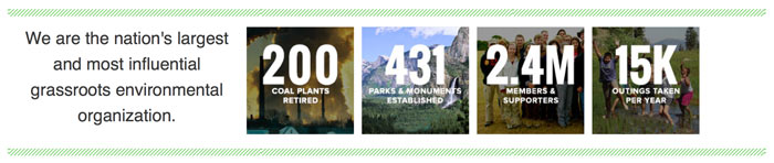 Sierra Club is the nation's largest and most influential grassroots environmental organization.