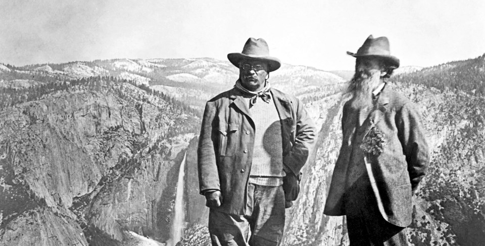 Muir and Roosevelt, May 1903