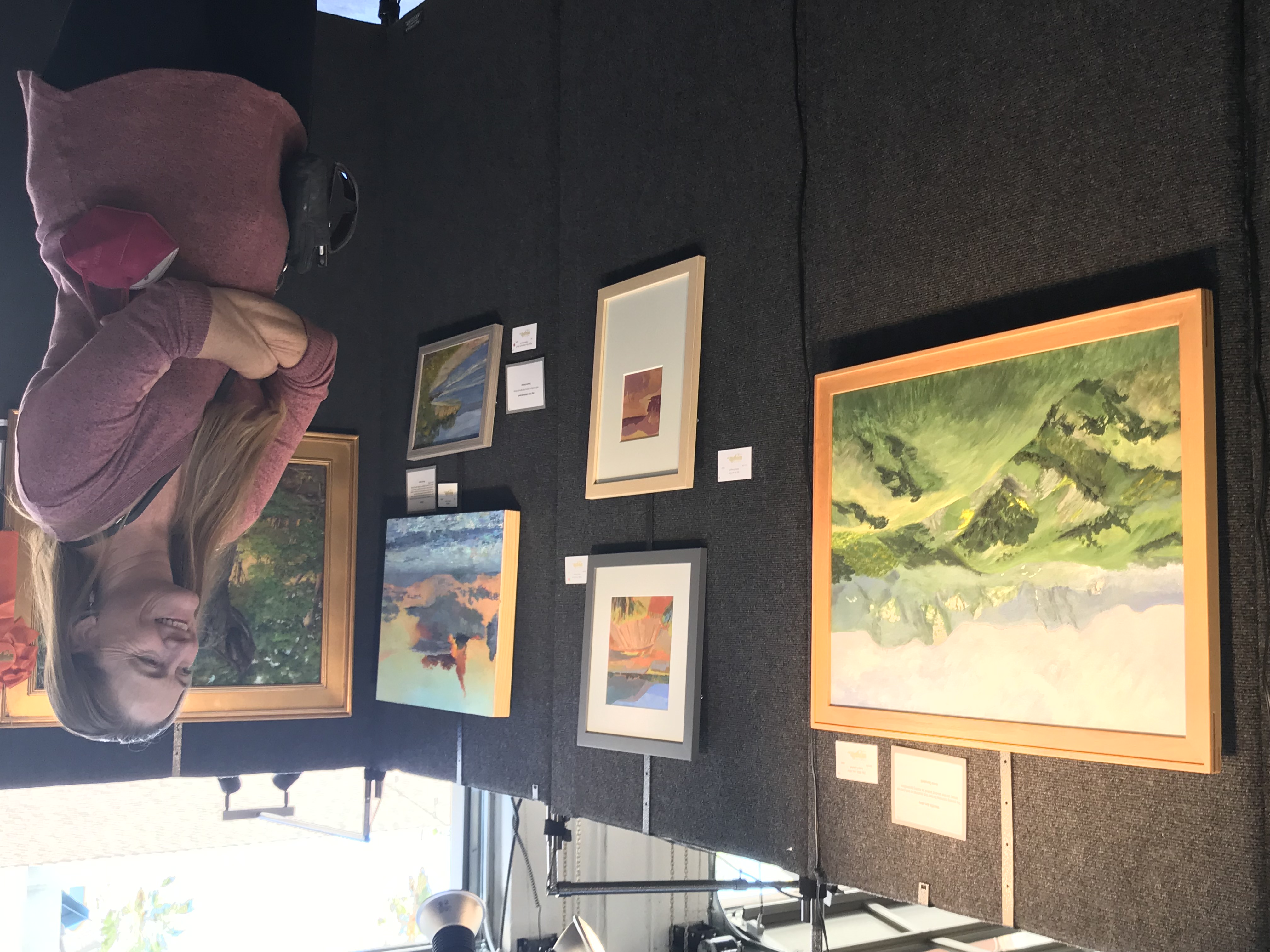 Katie Davis at SCAPE art show