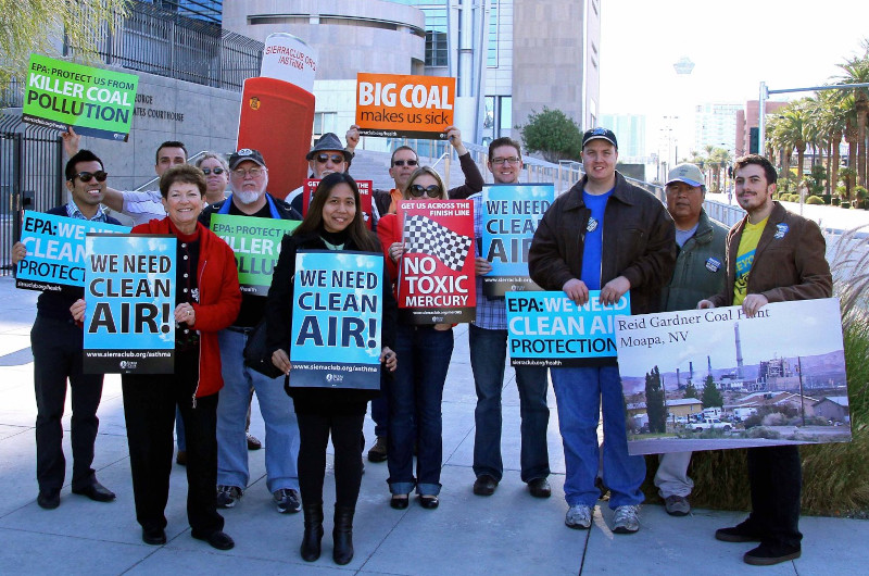 Activists fighting for clean air in Las Vegas