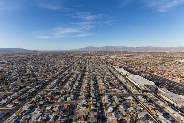 Las Vegas sprawl. Credit: Klotz 123rf