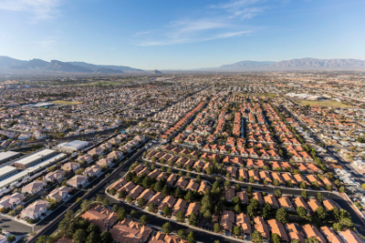 Sprawl in Las Vegas