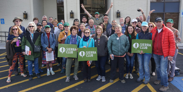 Sierra Club canvassers in Reno