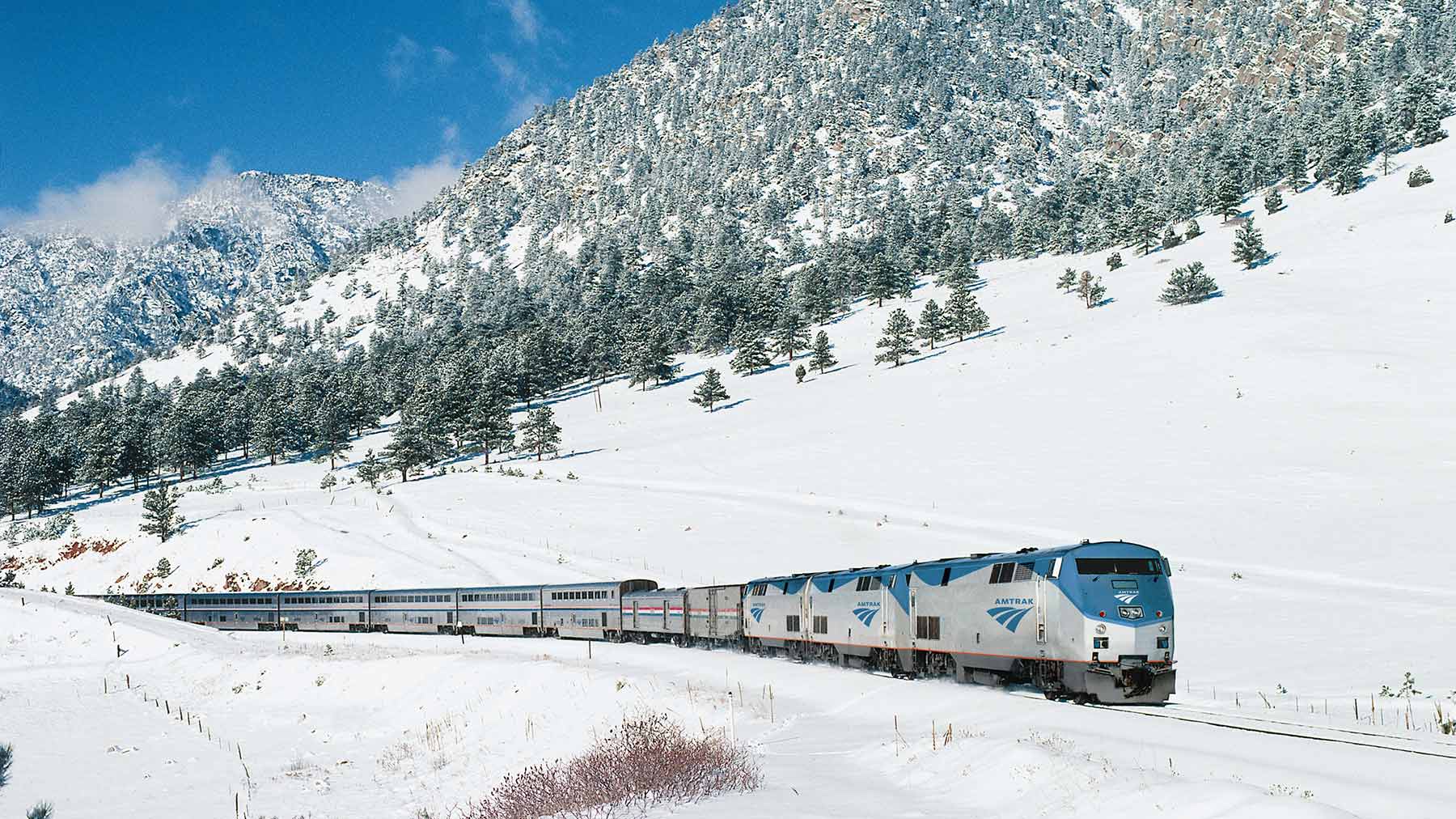 The California Zephyr Connects San Francisco to Chicago every day, passing through Nevada on its way.
