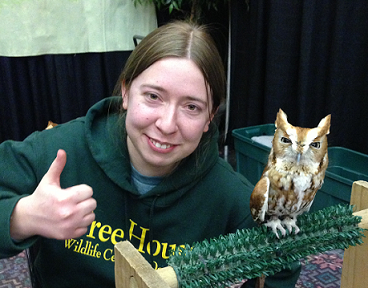 Rachael Heaton of TreeHouse Wildlife Center