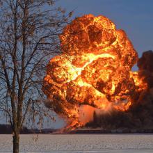Oil Train Explosion Oil Train Explosion