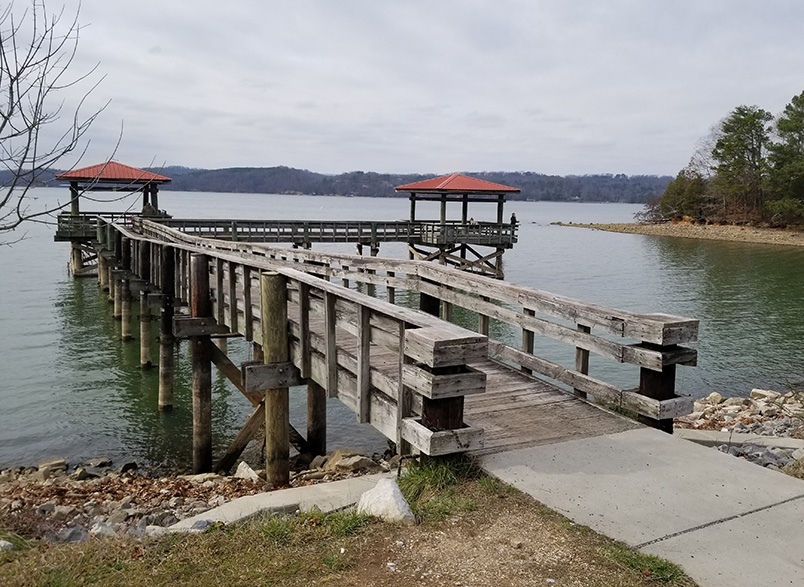 Booker T Washington bay dock by Bill Moll