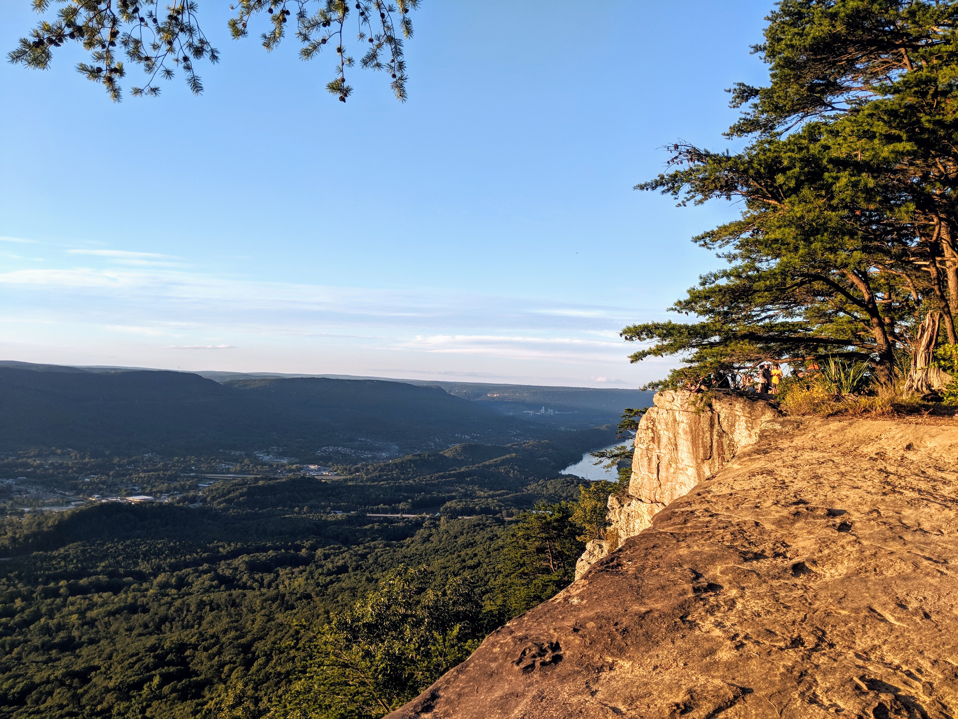 View from the mountaintop on Sunset Rock